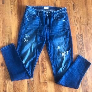 Mother blue jeans